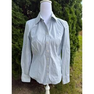 Ann Taylor Classic Button Down Blouse Size 2